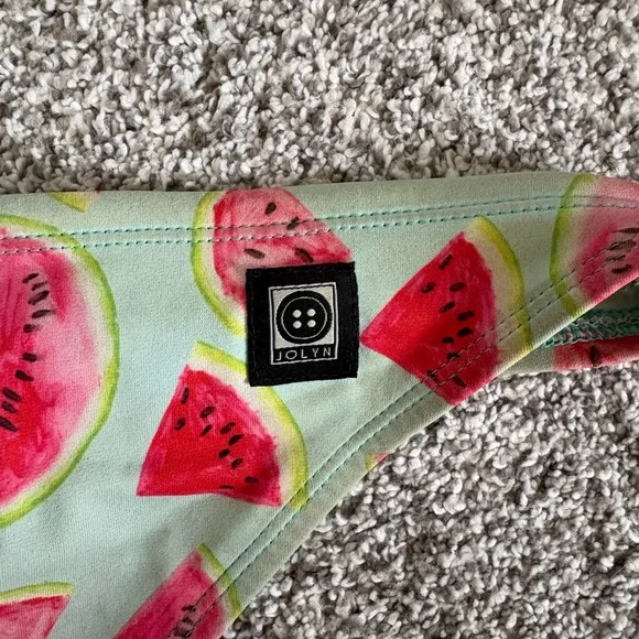 Jolyn “Europe Bottom” Watermelon Print Bikini Bottom - Picture 3 of 4